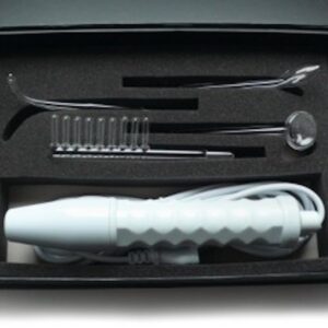Neon Wand Electrosex Kit - White Handle - Purple Electrode