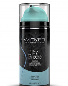 Toy Breeze Cooling Lubricating Gel for Intimate Toys - 3.3 Fl. Oz.