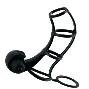Fantasy X-Tensions Deluxe Silicone Power Cage - Black