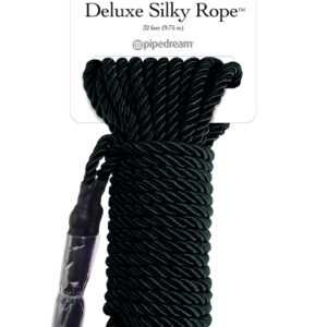 Fetish Fantasy Series Deluxe Silky Rope - Black